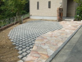 芝張り前 芝張り前