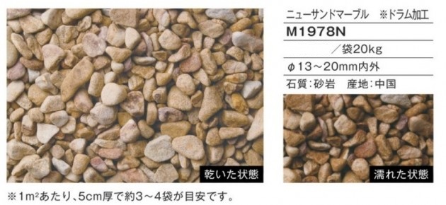 ニューサンドマーブル　グラベルアイテム　M1978N