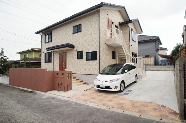 アプローチ・駐車場 横浜市 M様邸　