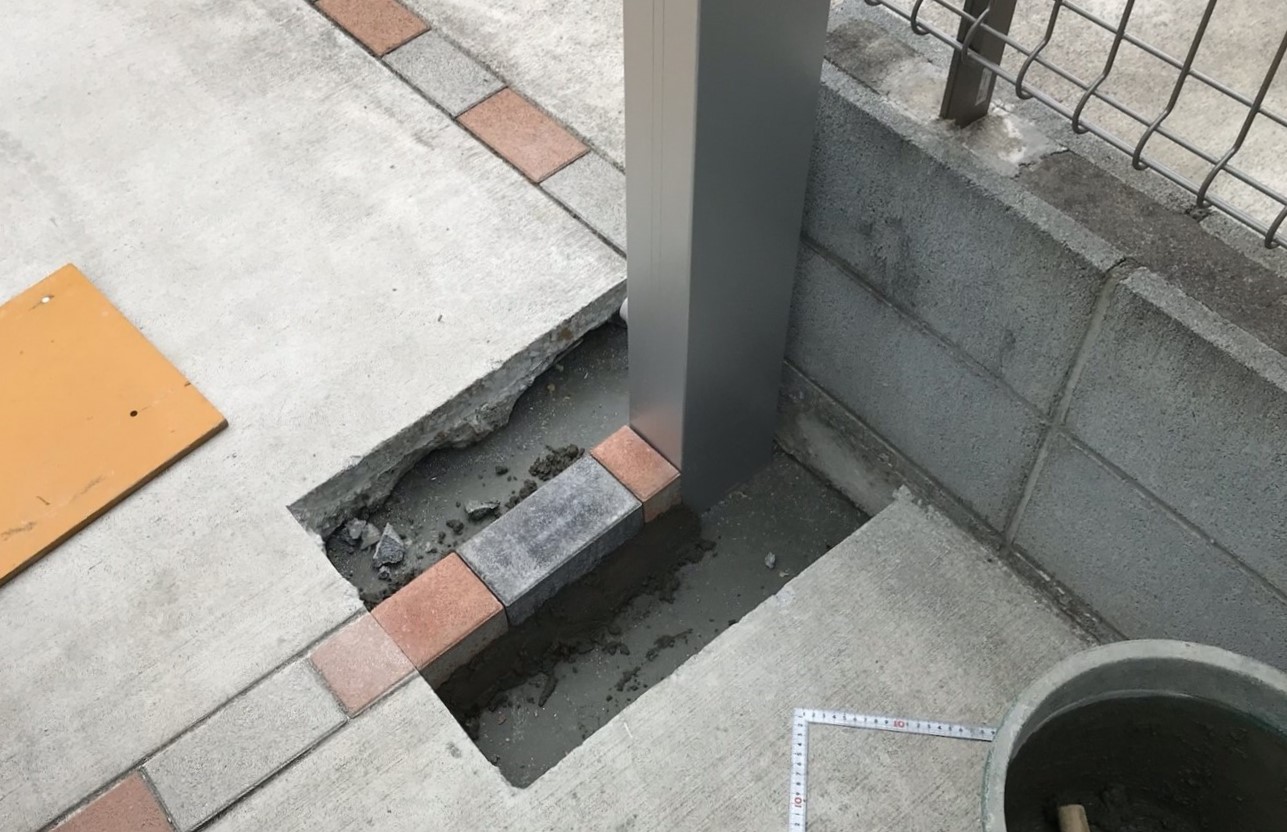 Yamaso 施工中画像