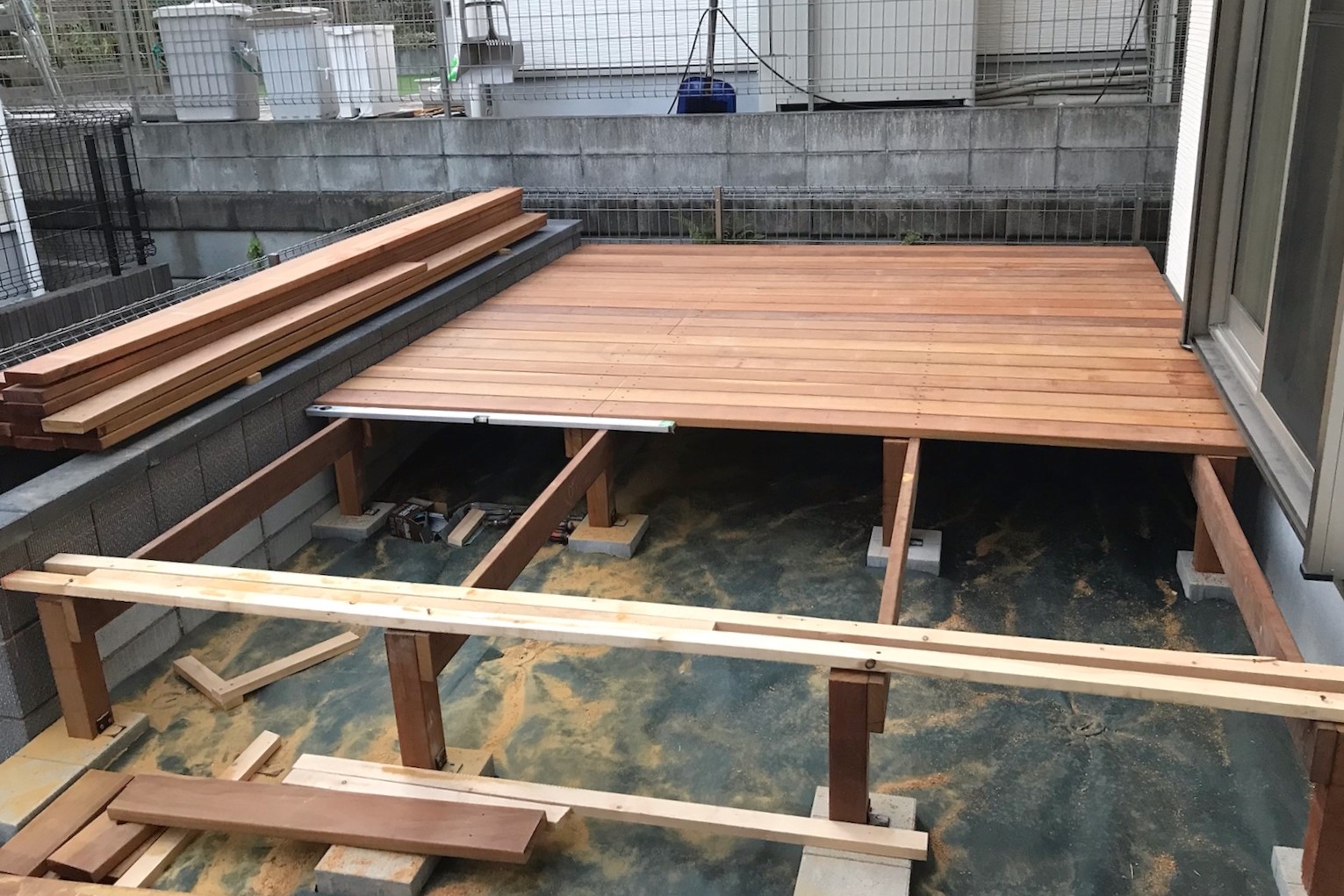 Yamaso 施工中画像