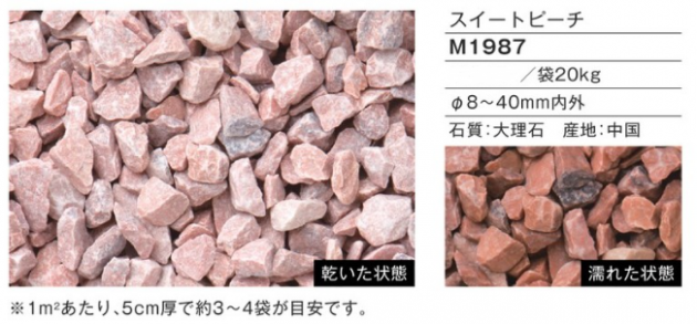スイートピーチ　グラベルアイテム　M1987