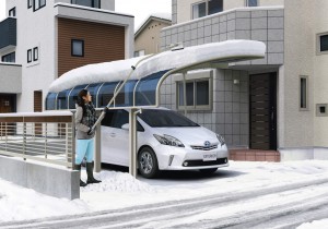 カーポートの雪おろし棒 おっとせいＧ 三協アルミ