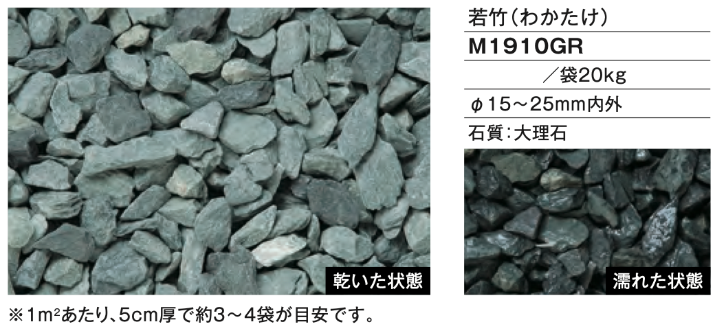 若竹（わかたけ）　ファイングラベル　M1910GR