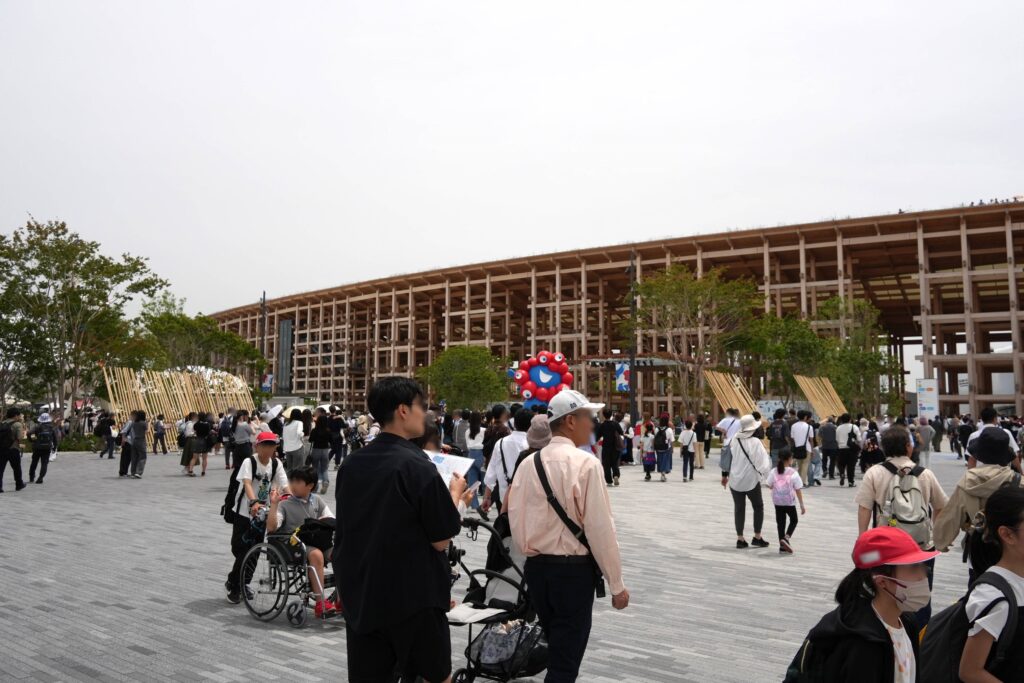 Yamaso 社員旅行2025 大阪 大阪・関西万博 西ゲート 入場 Yamaso 社員旅行2025 大阪 大阪・関西万博 西ゲート 入場