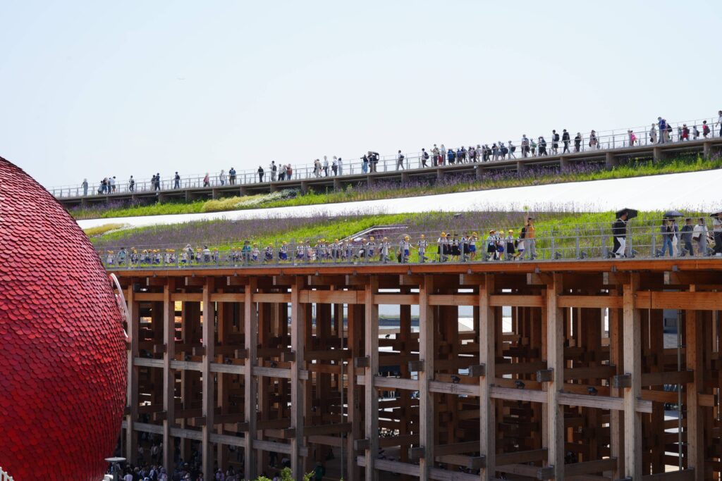 Yamaso 社員旅行2025 大阪 大阪・関西万博 大屋根リング スカイウォーク Yamaso 社員旅行2025 大阪 大阪・関西万博 大屋根リング スカイウォーク