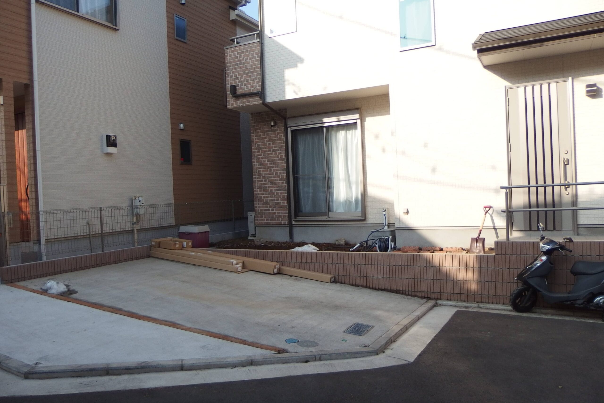 外構・エクステリア 施工前 Before