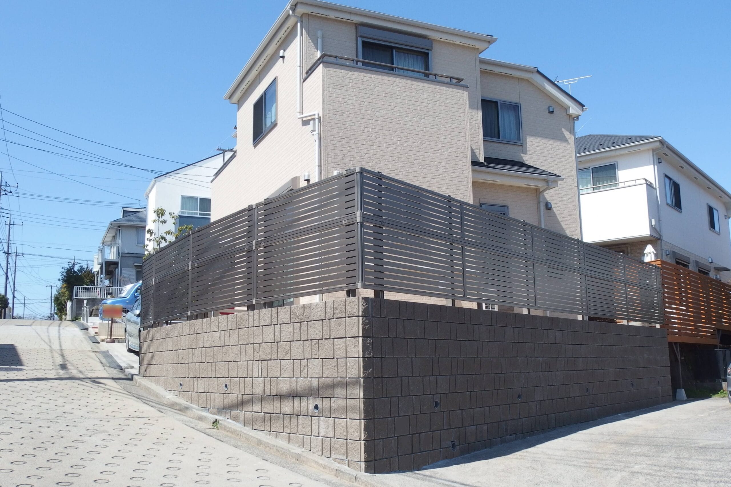 お庭・土地を広げる工事