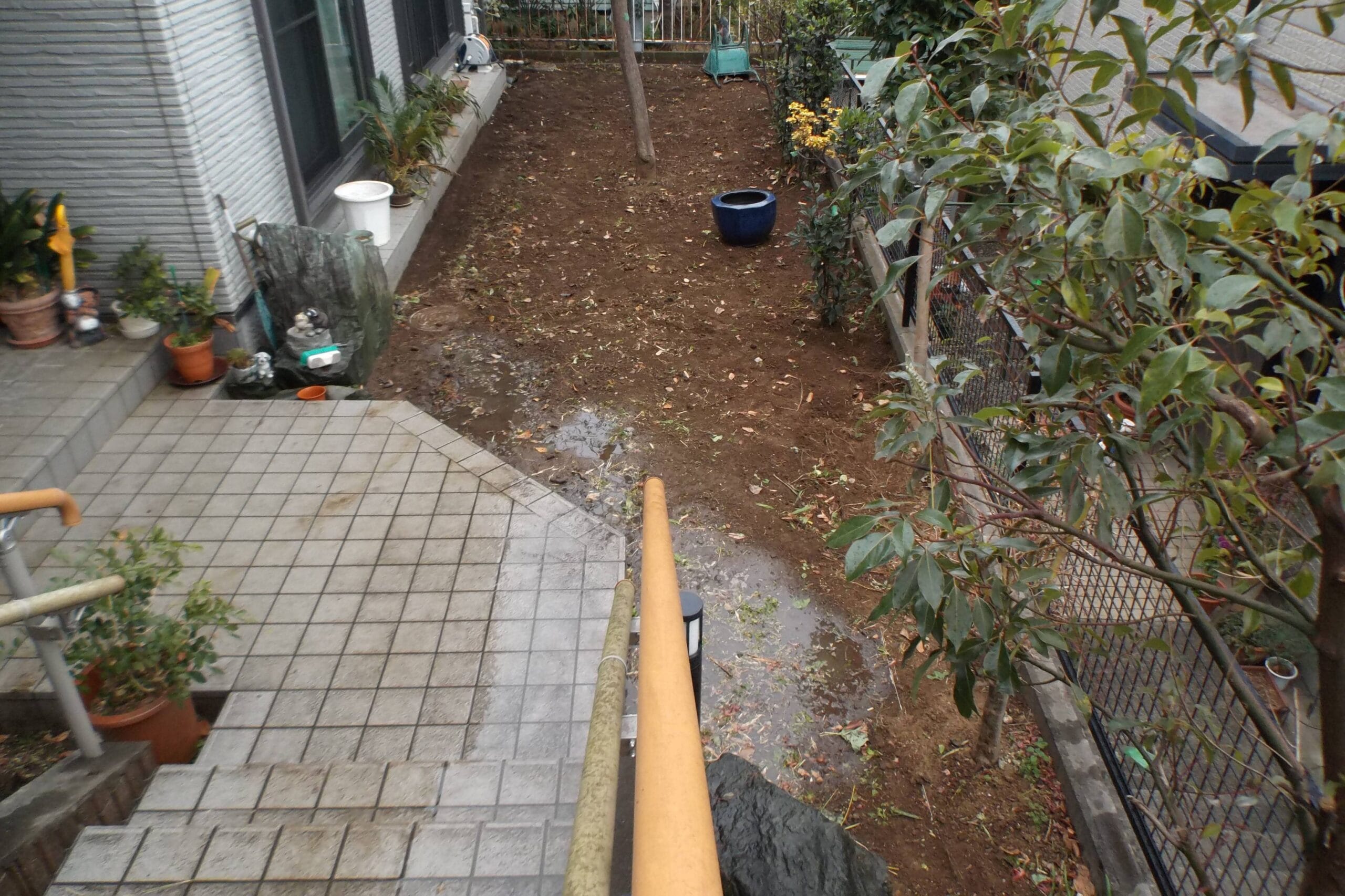 外構・エクステリア 施工前 Before
