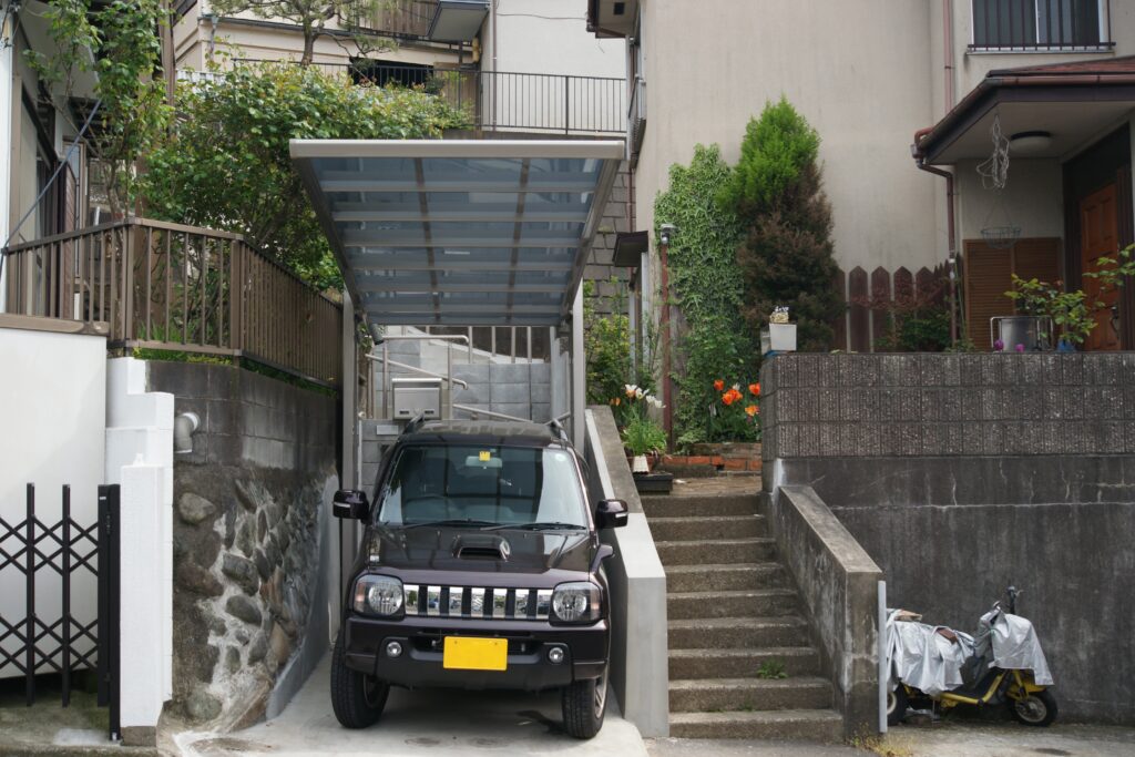 yamasoブログ インスタ リール動画 告知 77 狭小地の駐車場工事 yamasoブログ インスタ リール動画 告知 77 狭小地の駐車場工事