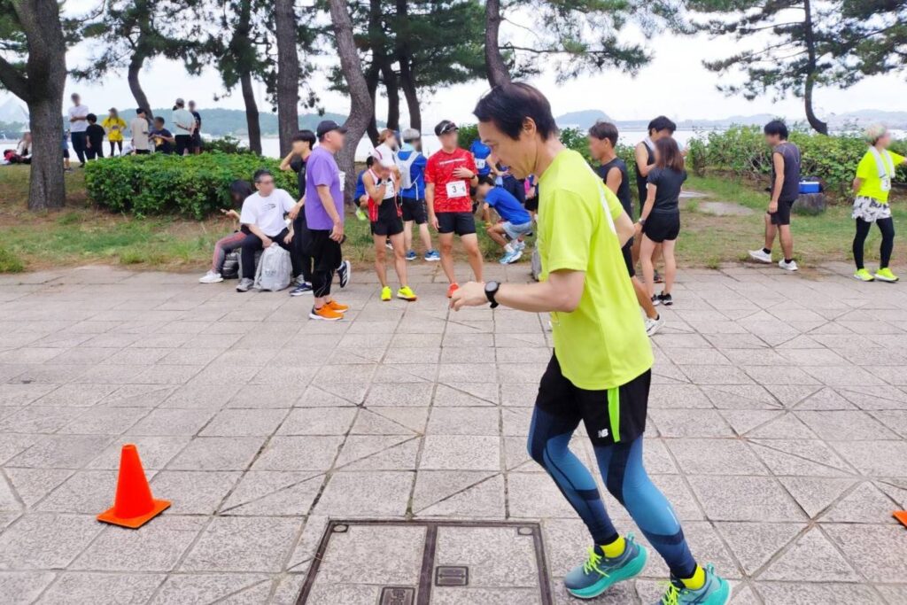 yamasoブログ　山創の健康推進会　横浜海の公園ラン　2025/09/28　第5回横浜海の公園夏マラソン　応援