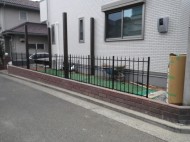 29 外周 鋳物フェンス設置 323baf6542ac2f045cc831f75b9d8352
