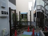 65 庭部フェンス柱設置 3c55f073fb3024f1e0f382ac8a49cb90