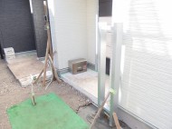 55 玄関前引き戸柱設置 45bfe35711ed08b3bb5ec95709392c29