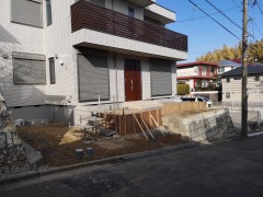 横浜市港北区　新築外構工事
