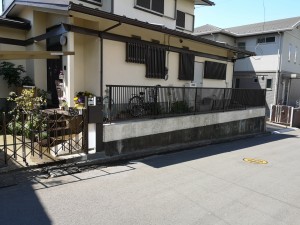 横浜市戸塚区　ブロック塀改善事業