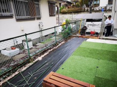 横須賀市ウッドデッキ工事