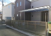 横浜市瀬谷区　カーポート　跳ね上げ