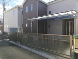 横浜市瀬谷区　カーポート　跳ね上げ