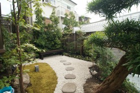 和風の庭
