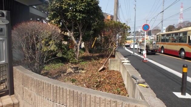 横浜市H様邸　擁壁工事