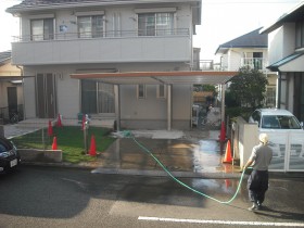 外構 横浜 エクステリア マイポートNext 組立完了