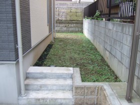 通路部工事前 通路部工事前