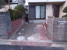 工事前