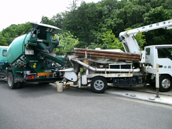 gedc1257 コンクリート圧送ポンプ車